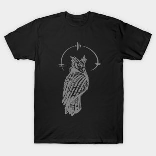 Mystic Owl Grey T-Shirt